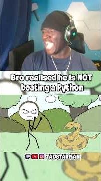 How to beat a Python in a 1v1 #shorts #viralvideo