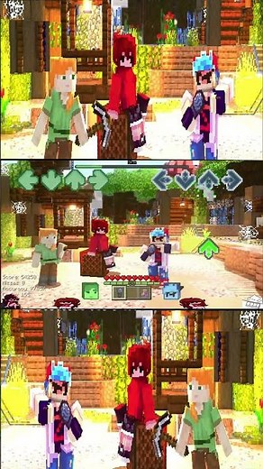 Friday Night Funkin' Bedrock Edition (Minecraft FNF Mod) It's Alex VS BF in Mine