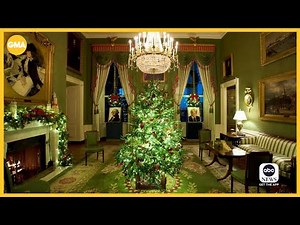 First lady Melania Trump unveils 2025 White House Christmas decorations