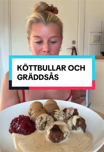 Köttbullar och gräddsås – bästa receptet jag lagat