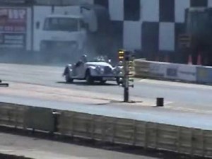 Morgan +8 drag racing compilation,Running 12.5's!