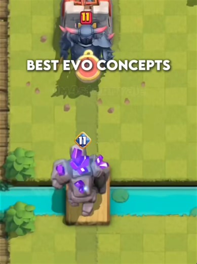 New Evolution Concepts #funny #clashroyale #clashroyalememes #trending #Viral