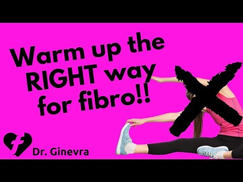 Watch this BEFORE you exercise if you have fibromyalgia! The right warmup is key.