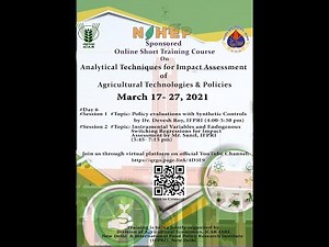 Instrumental Variables and Endogenous Switching Regressions for Impact Assessment #Day6_Session2