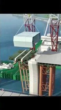 How Do Engineers Build Modern Bridges? #foryou #zackdfilm #bridge