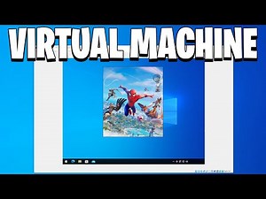 Trying to play Fortnite in a VIRTUAL MACHINE *fail*
