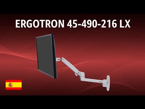 Brazo para monitor para montaje en mesa ERGOTRON (45-490-216 LX) | TEST | Español