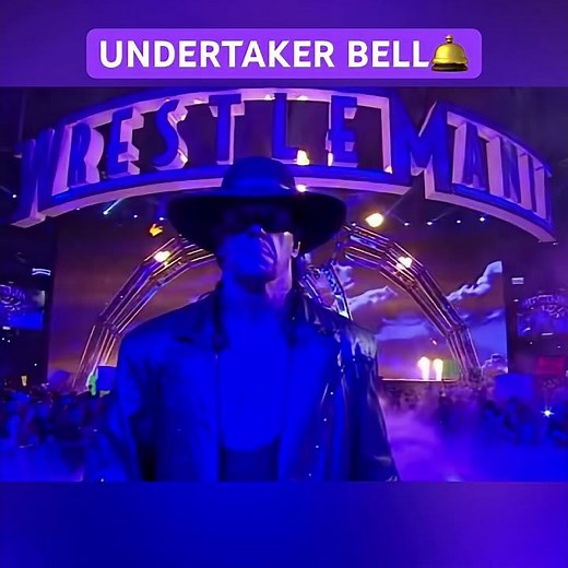 The Undertaker Bell Entrance Will Give You Chills 😱 #shorts