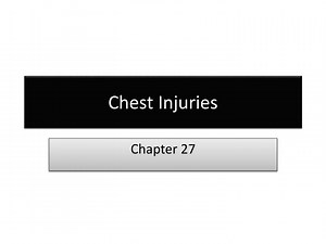 PPT - Chest Injuries PowerPoint Presentation, free download - ID:2258472