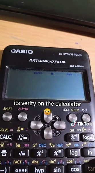 How to Play the Verity Song on a Casio Calculator