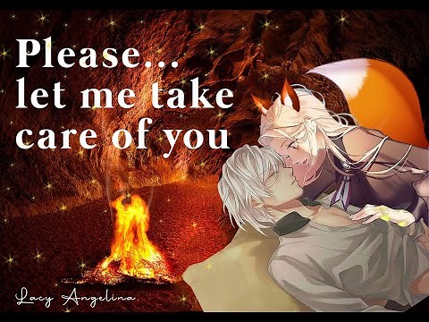 Shy Kitsune Girl Rescues You ♥Kisses♥Cuddles♥Sleep Together♥Takes Care of You♥Personal Attention