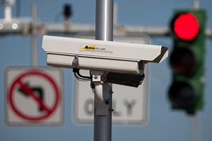 Can you get traffic tickets from cameras in West Virginia?