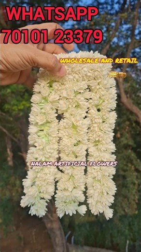 Mullai Center Clip Model with 3 String Attach | Mysore Malli, Mullai & Jathi Veni