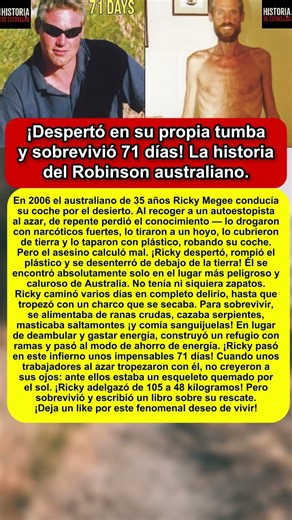 Sin zapatos bajo el sol: el milagro del «Robinson australiano» que se negó a morir.