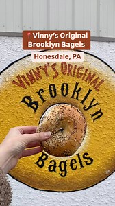 Get authentic New York bagels in a variety of flavors at Vinny’s Original Brooklyn Bagels in Honesdale, Hawley and Hamlin! Check out this exclusive look at how the hand-rolled and kettle-boiled bagels are made. 🥯 #DiscoverNEPA | DiscoverNEPA