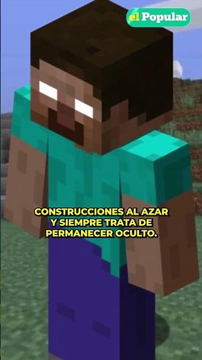 MINECRAFT: ¿Quién es HEROBRINE y por qué sigue siendo un misterio en EL JUEGO? #shorts