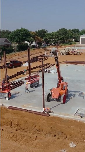 Steel Erection in Aubrey