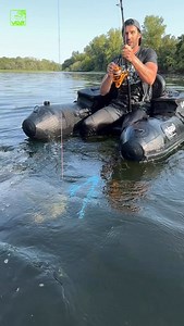 Slow Motion time! @vagnerfishing #slow #instant #fishing #roots #monster #floattube #rod #bighit #catfish #record | Charly Dally