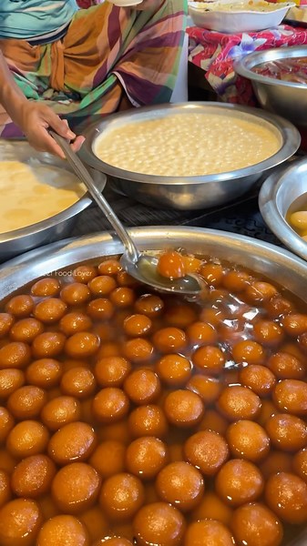 Delicious Golab Jamun & Rosh Mundi Sweet