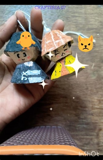 BTS 💜🗝️+⛓️ Egg tray craft ideas #diy #crafteria #art #bts