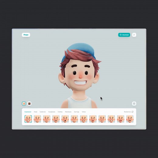 Peeps – Free Avatar Builder