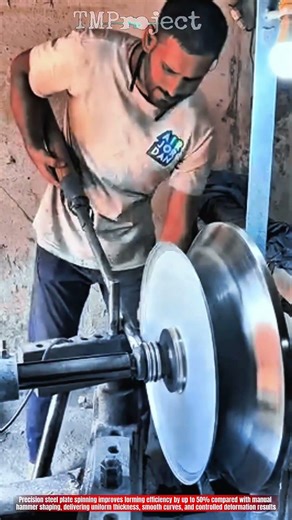 Innovative Handcraft Steel Plate Spinning Machine System: Best Smooth Forming Action