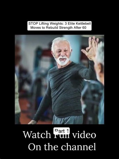 The Only 3 Kettlebell Moves You Need After 60 #motivation #healthyaging #sports #afterage60