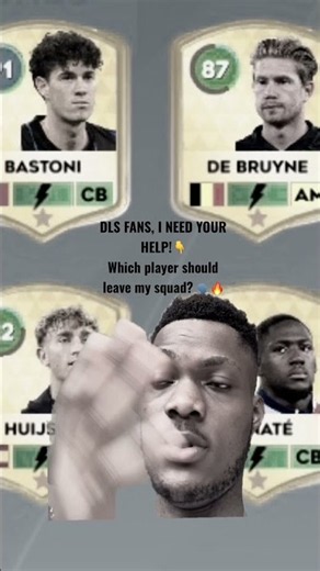 WHO SHOULD I SELL? 😭🥶⚽️ #dreamleaguesoccer #mysquad #football #stanleyschannel #viral #dls26