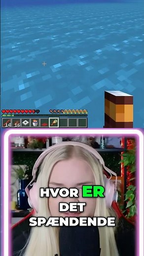 Judex er ved at drukne! #nat #minecraft #judex