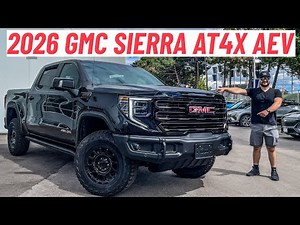 2026 GMC Sierra 1500 AT4X AEV Edition Is The Ultimate Off-Road Truck You Want - Full Review!