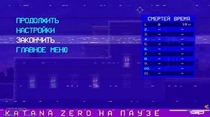 Katana Zero Speedrun (29:00:65)