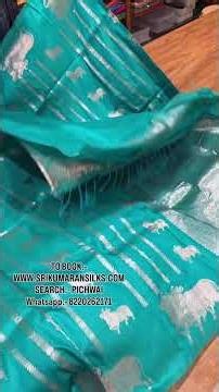Pichwai Semi Soft Silk Saree. 🙏🏻🥳 #srikumaransilkssalem
