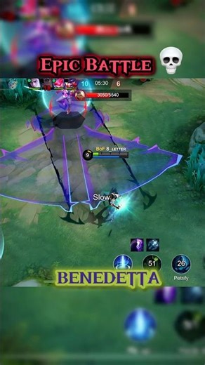 Benedetta Vs Fredrinn Epic Battle ☠️☠️ #mlbb #Benedetta #Fredrinn