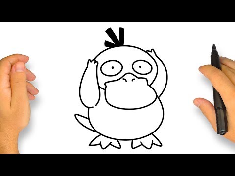 COMO DESENHAR O POKÉMON PSYDUCK | Passo a Passo Simples e Fácil