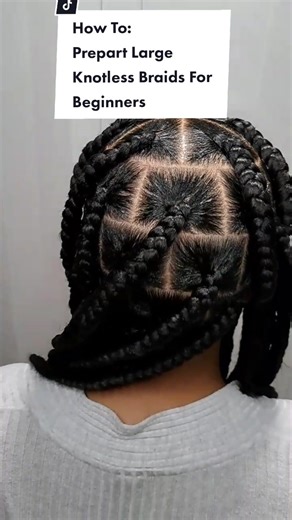 How To Prep Large Knotless Braids: Step-By-Step Guide