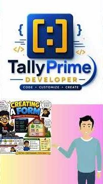 Creating a Form | Complete TDL Shorts Course Episode-49 #tallytdl #learntdl