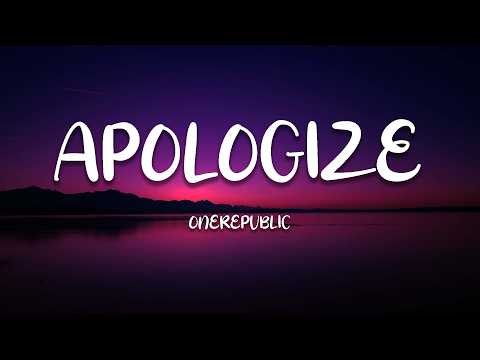 Timbaland - Apologize (Lyrics) Feat. OneRepublic