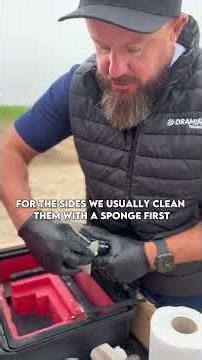 How to clean ultrasound scanner with @cowdoctor_pl