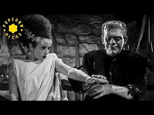 The Monster Meets His BRIDE! (Full Scene) | Bride of Frankenstein