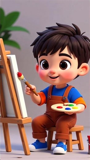 Color Name Song | Learn Colors for Kids | English Nursery Rhymes #Shorts