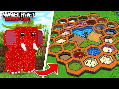 I trapped EVERY RAREST BRAINROT in Minecraft Hardcore