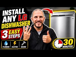 How to Install a Dishwasher in 3 Easy Steps!