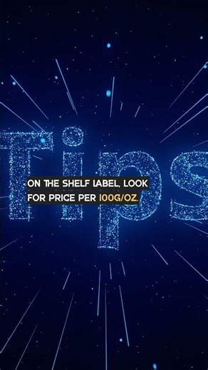 Compare unit prices 🏷️ to spot the best deals 💰 before buying groceries! real and
