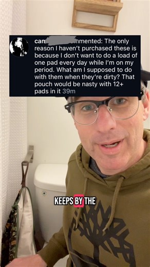 3.7K views · 32 reactions | Crystal’s process for storing and washing her used cloth menstrual pads. | Tree Hugger Cloth Pads | Facebook