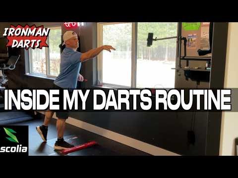 Behind the Scenes: My 35-Minute Darts Practice & How I Think and Throw on Ironman Darts