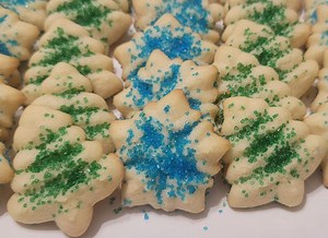 Vanilla Spritz Cookie Press Cookies - Etsy