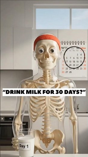 30 Days. 1 Liter Milk Daily. What Happens to Your Body? 🥛
