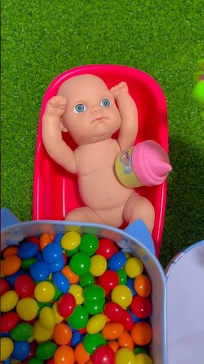 Soothing Candy Bath ASMR with Real Colorful Candies | Deep Relaxation