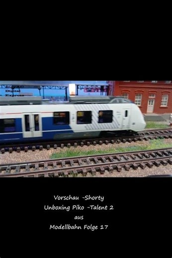 Vorschau - Shorty Talent 2 von Piko Unboxing und Fahrvideo