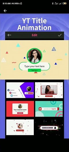 world best intro maker for android and PC HD intro and outro maker